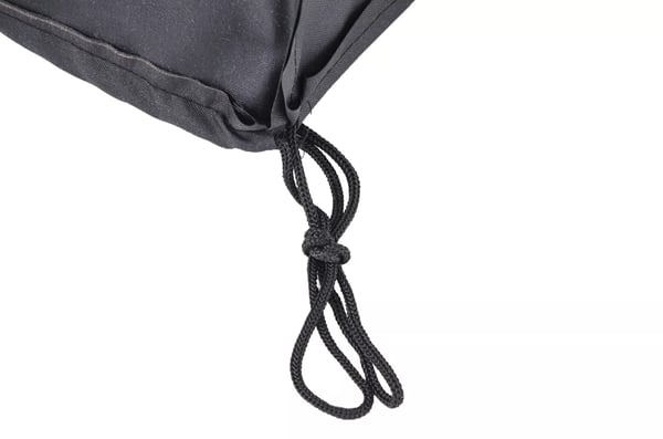 Bayamo puutarhakalusteen suojapeite 126x71x76 cm, musta polyesteri