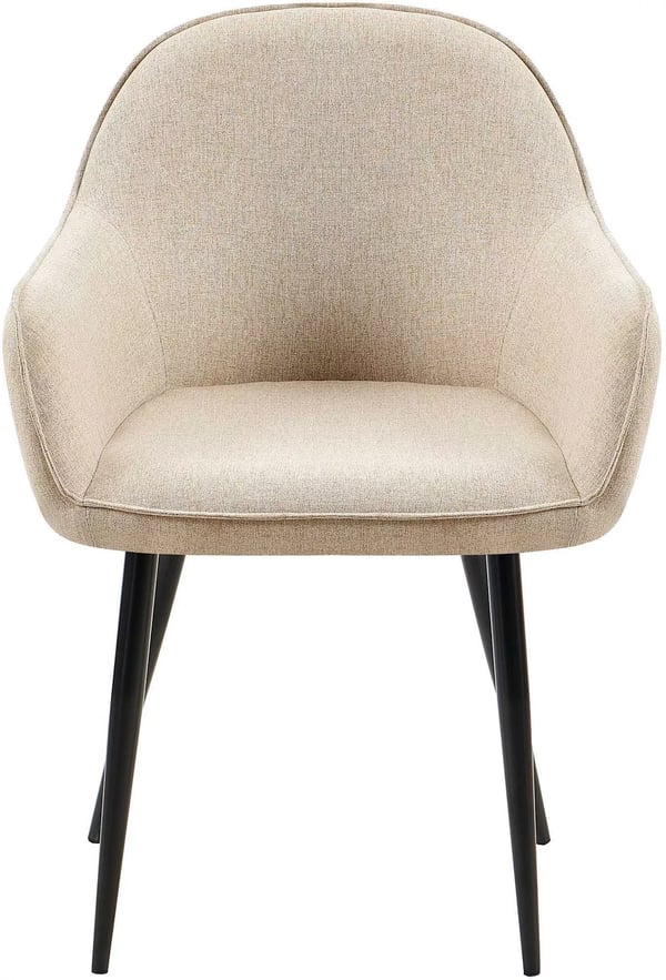 2 kpl Boise kangastuolia, taupe, metallirunko