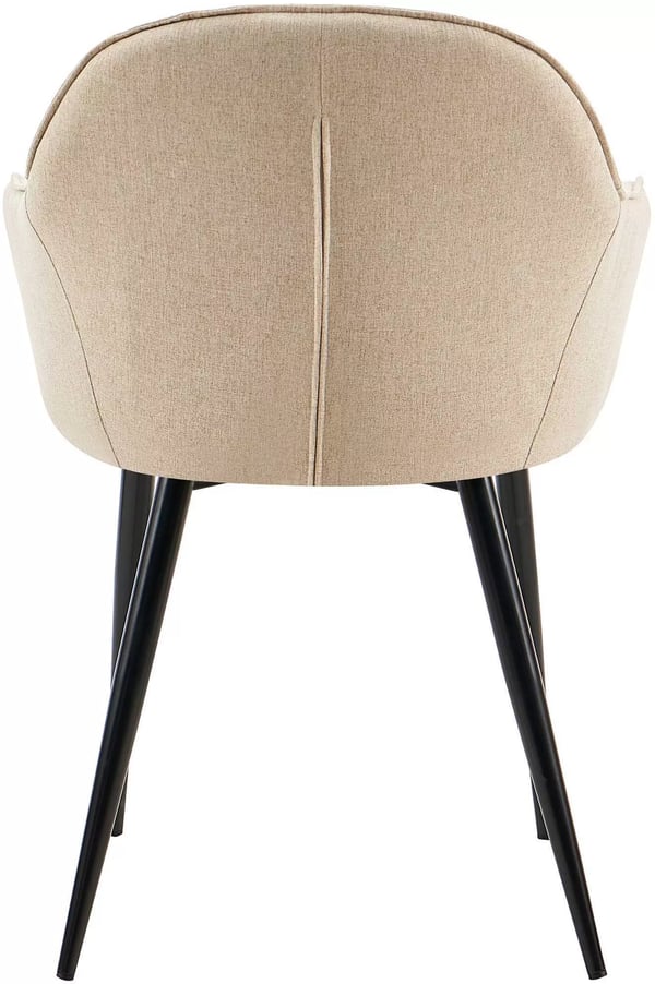 2 kpl Boise kangastuolia, taupe, metallirunko