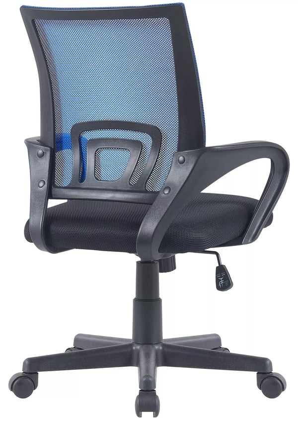 Työtuoli Genius sininen, verkkoverhoilu - ergonominen ja säädettävä