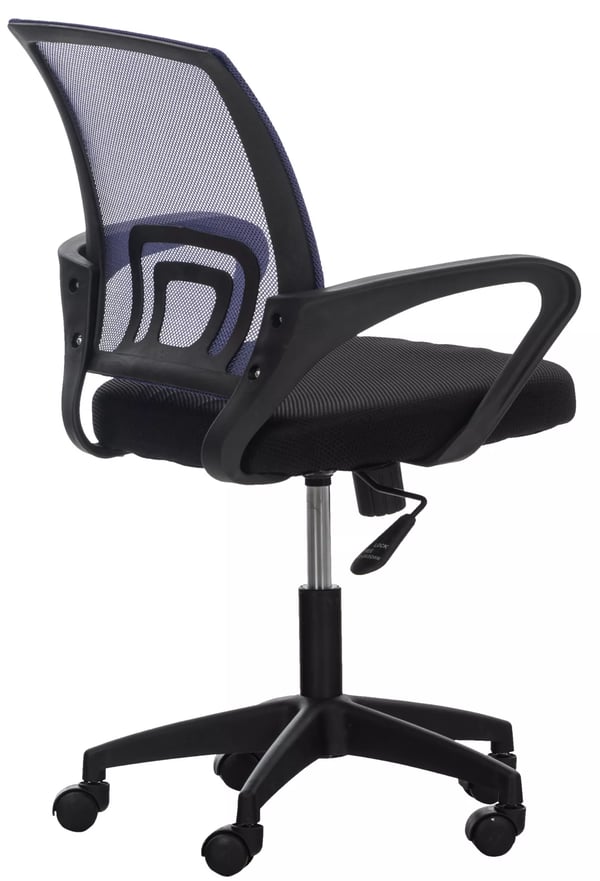 Tyttuoli Auburn, violetti mikrokuitu, muovijalusta