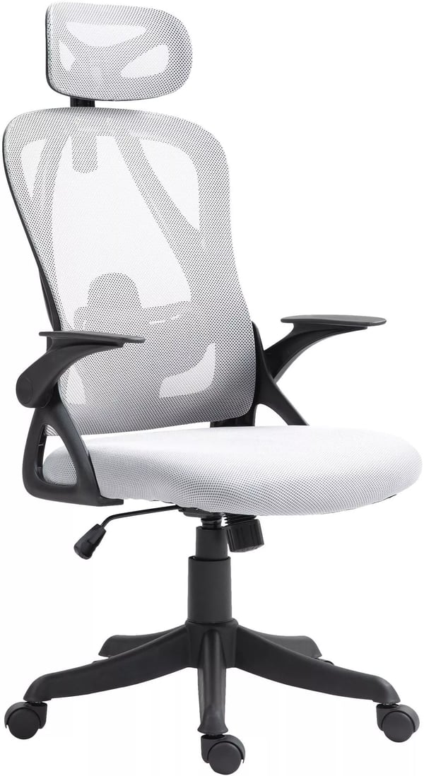 Harmaa Kangas Toimistotuoli Monipuolisilla Säätömahdollisuuksilla - Ergonominen ja Mukava