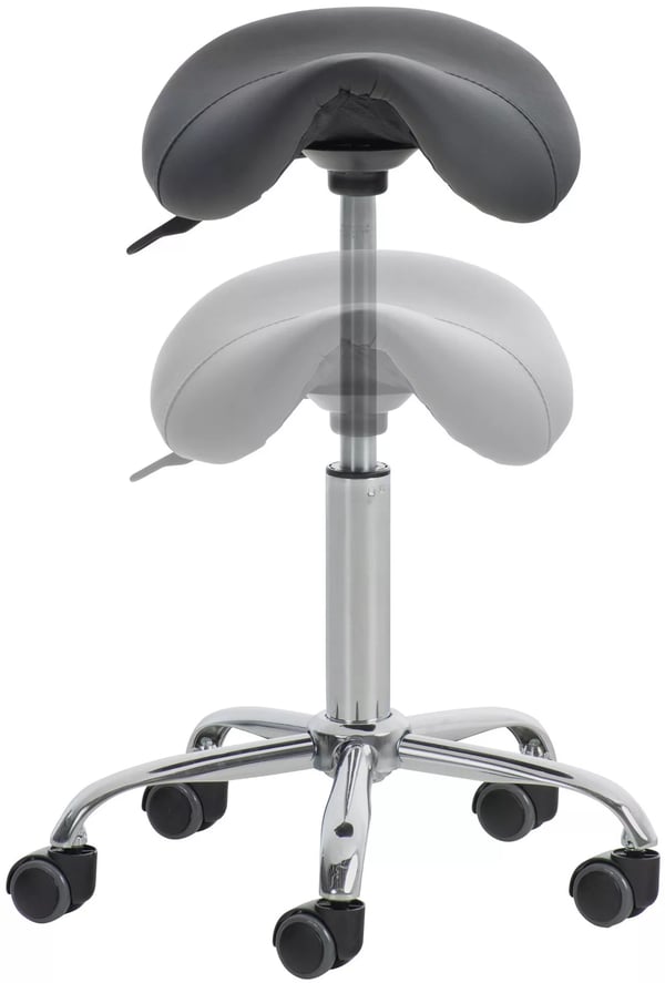 Set med 2 Reno arbetsstolar, konstläder