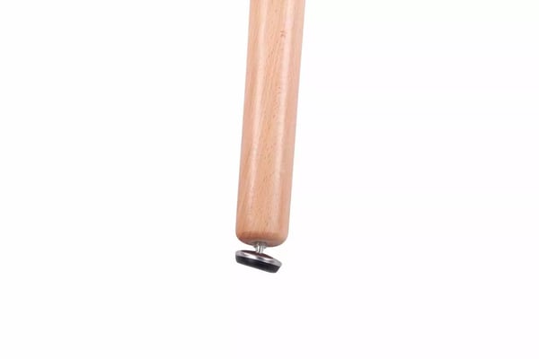 Abenra 80 cm rundt spisebord i træ - hvidt