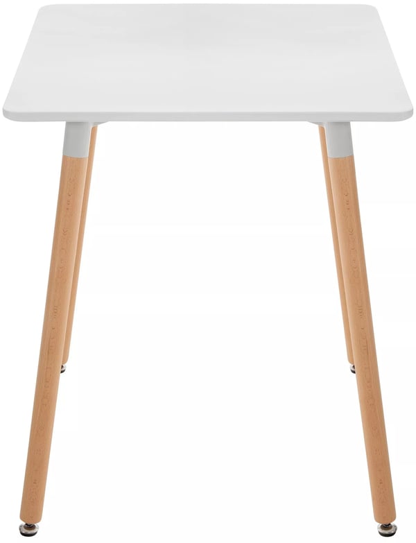 Viborg Hvidt Træ Køkkenbord - 60x60 cm