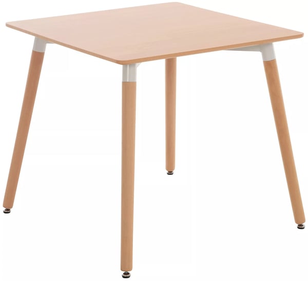 Viborg 80 cm Natura køkkenbord i træ med bøgestel