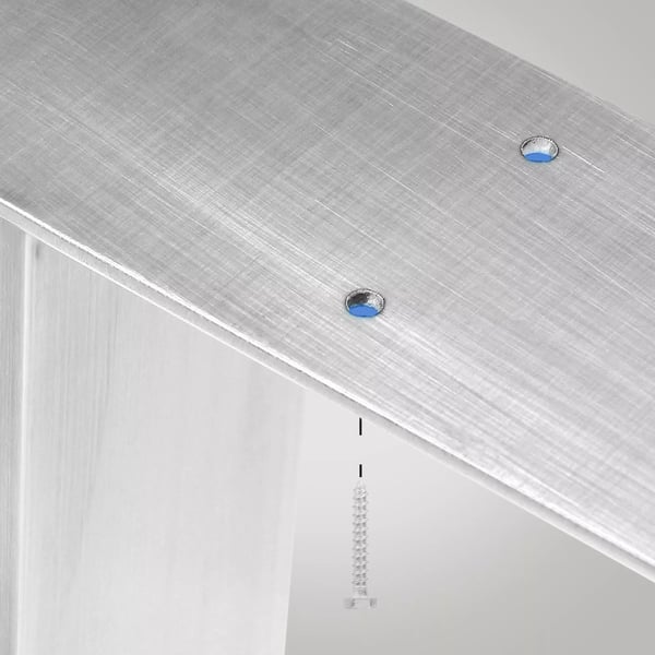 2x Velden Pytjalat 70-90 cm, ruostumaton ters