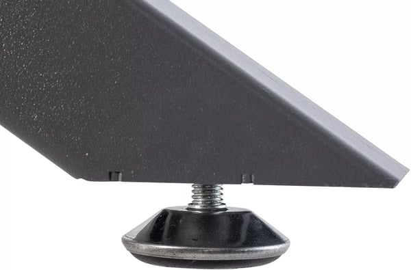 Jimmy Mikado Style Bordben, Grå Metal, 120x60x72 cm