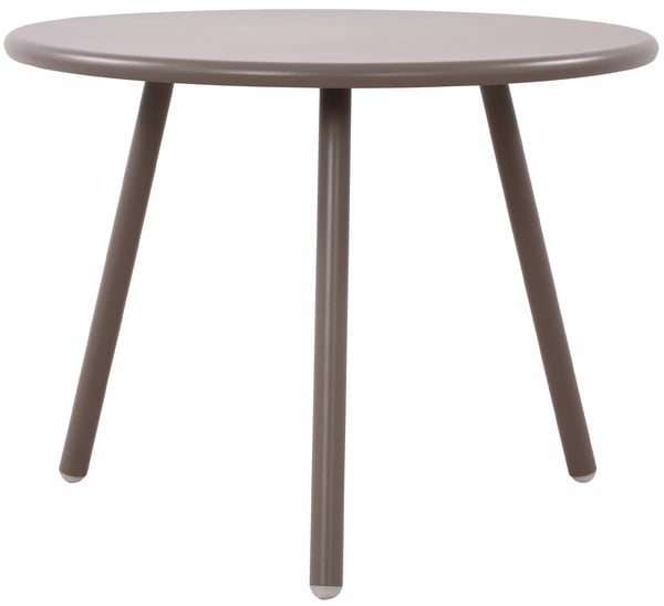 Minot Taupe sofabord i plast med metalramme