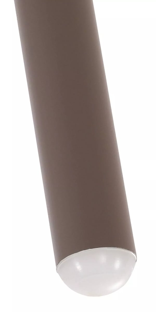 Minot Taupe sofabord i plast med metalramme