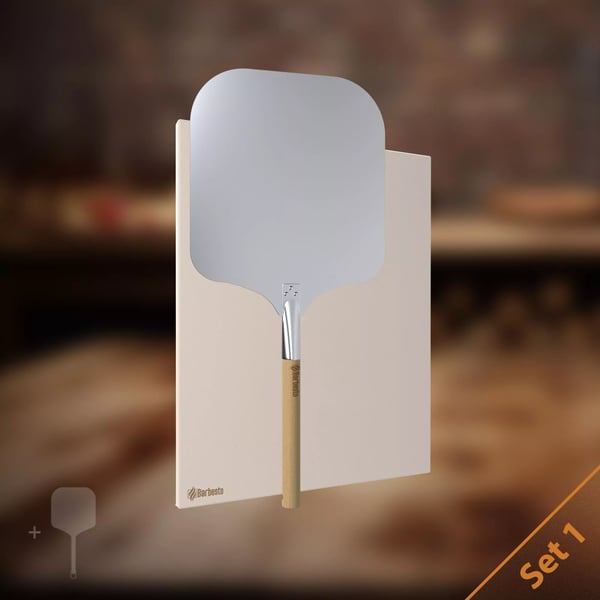 Hvid Cordierit Pizzasten, 30x38x1,5 cm, til Ovn, Grill, Sprød Pizzabagning