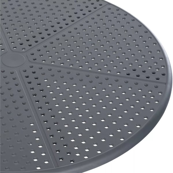 Peuty20 Lacbta pyöreä 60 cm tuhea anthracite muhvivbille plastica