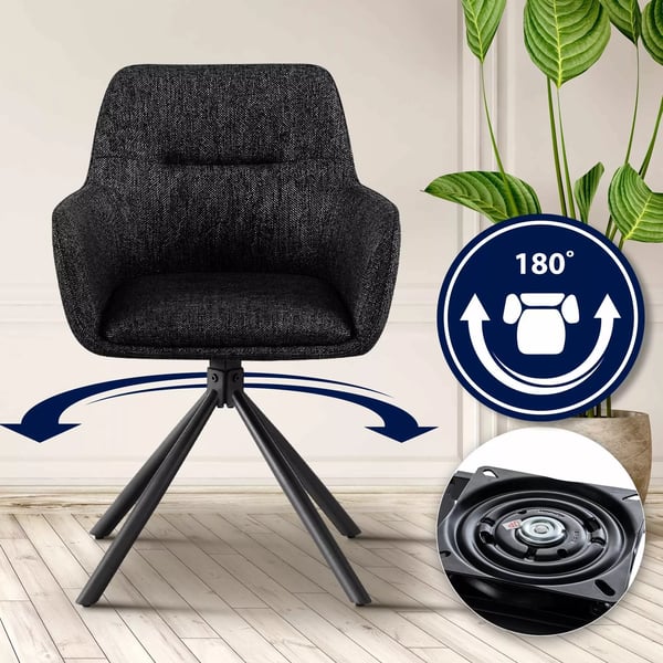 Set med 2 Tipton tygstolar