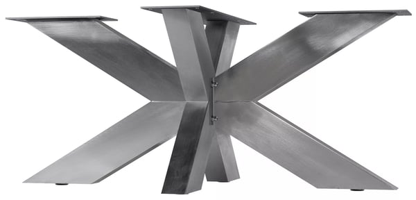 Duncan Bordben i rustfrit stål L98xB58xH43 cm - Industrielt design, korrosionsbestandigt, nem montering