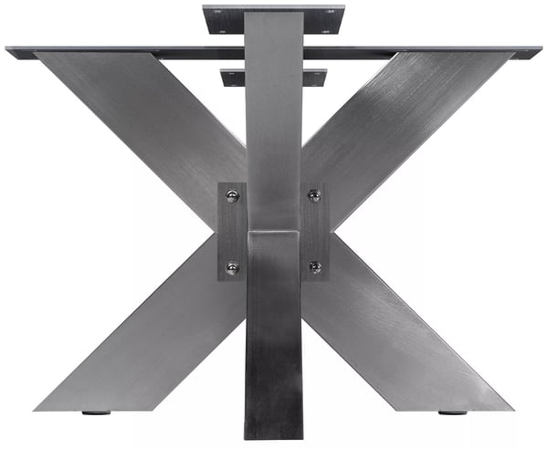 Duncan Bordben i rustfrit stål L98xB58xH43 cm - Industrielt design, korrosionsbestandigt, nem montering