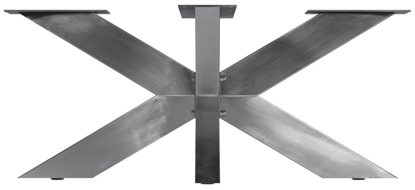 Duncan Bordben i rustfrit stål L98xB58xH43 cm - Industrielt design, korrosionsbestandigt, nem montering