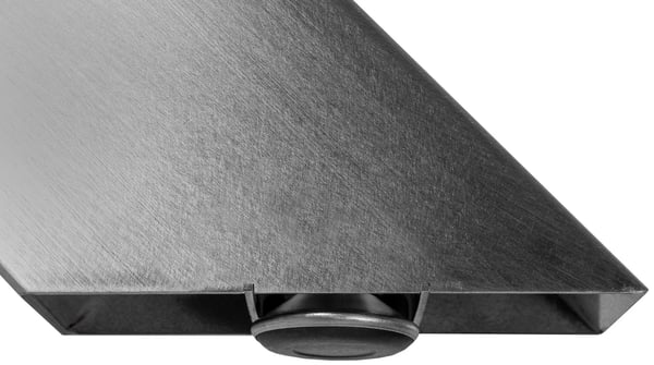 Duncan Bordben i rustfrit stål L98xB58xH43 cm - Industrielt design, korrosionsbestandigt, nem montering