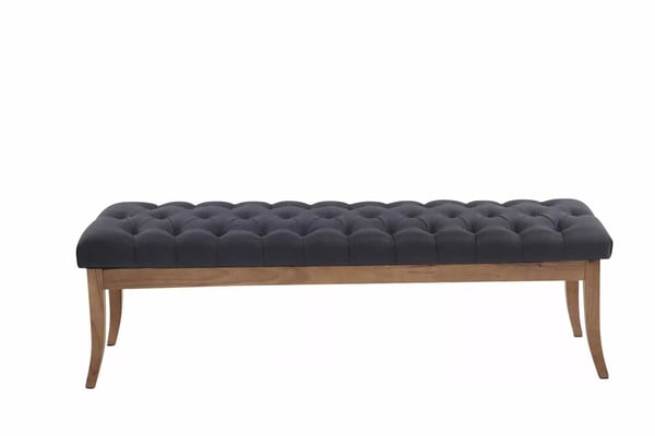 Ramses tygbänk, antik ljus, 150 cm