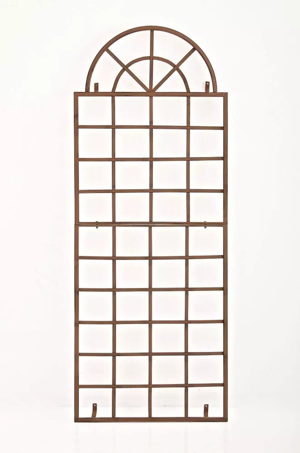 Viva Rautainen Kasvituki/Ritilä, Antiikinruskea - 70x180cm