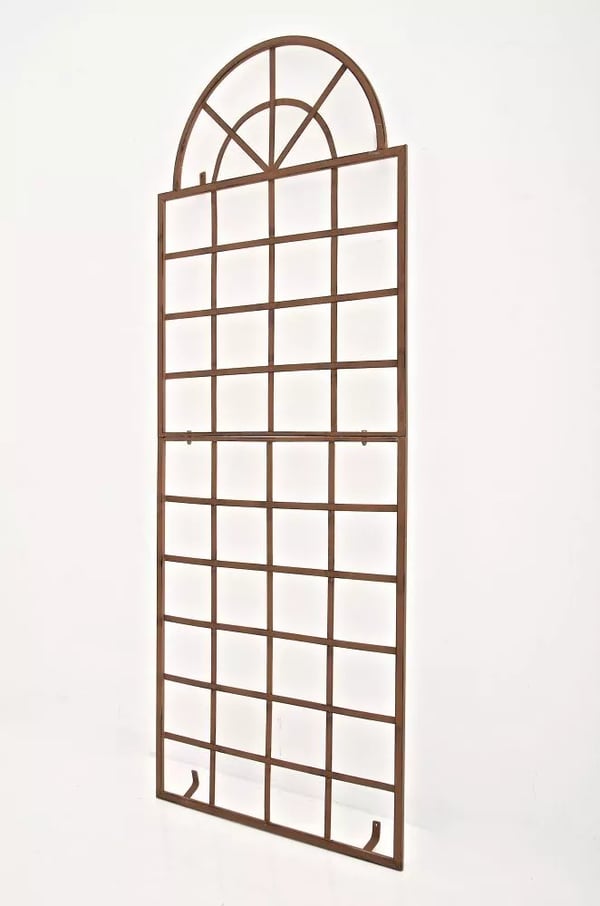 Viva Rautainen Kasvituki/Ritilä, Antiikinruskea - 70x180cm