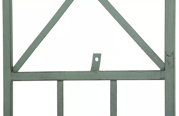 Trigo Metallinen Rankkikierre, Antiikin Vihreä, 198 cm Korkea, Puutarhakoriste