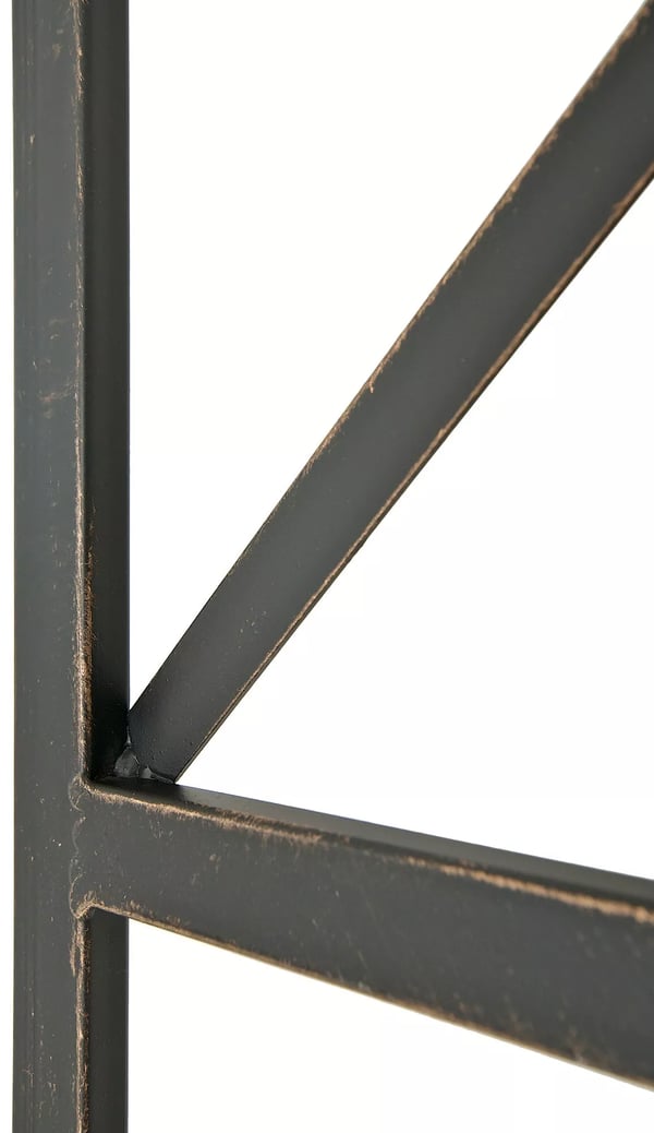 2 kpl. Trigo-ruusukaari, antiikkipatinoidussa pronssinvärisessä metallissa, 198 cm