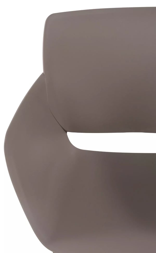 Alpena Aurinkotuoli Taupe - Muovi Istuin, Metallirunko