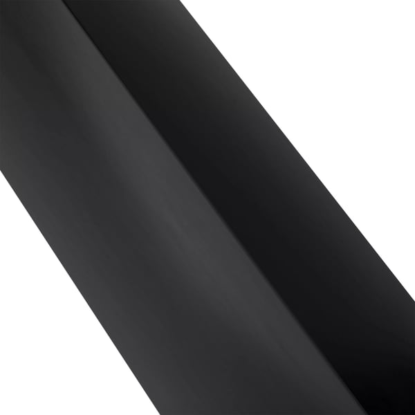 Hardwick Industrielle Sorte Metal Bordben Ramme, 150x78x71 cm - Robust Stålbase til Spise-/Konferenceborde