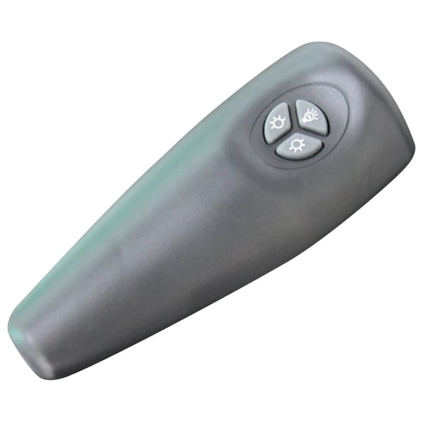 Outsunny Terrassevarmer Sort Aluminium 800W/1200W/2000W IP45 med Fjernbetjening og LED Lys