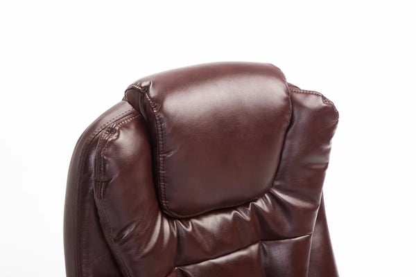 Toimistotuoli Thor Bordeaux Keinomokka Kromi-ilme Rungolla