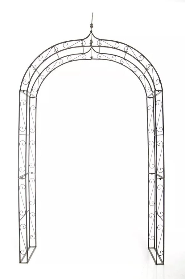 Pronssinen Ruusikaari Lenz Kiipeilytuki Metallia 147x37x264cm