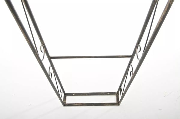 Pronssinen Ruusikaari Lenz Kiipeilytuki Metallia 147x37x264cm