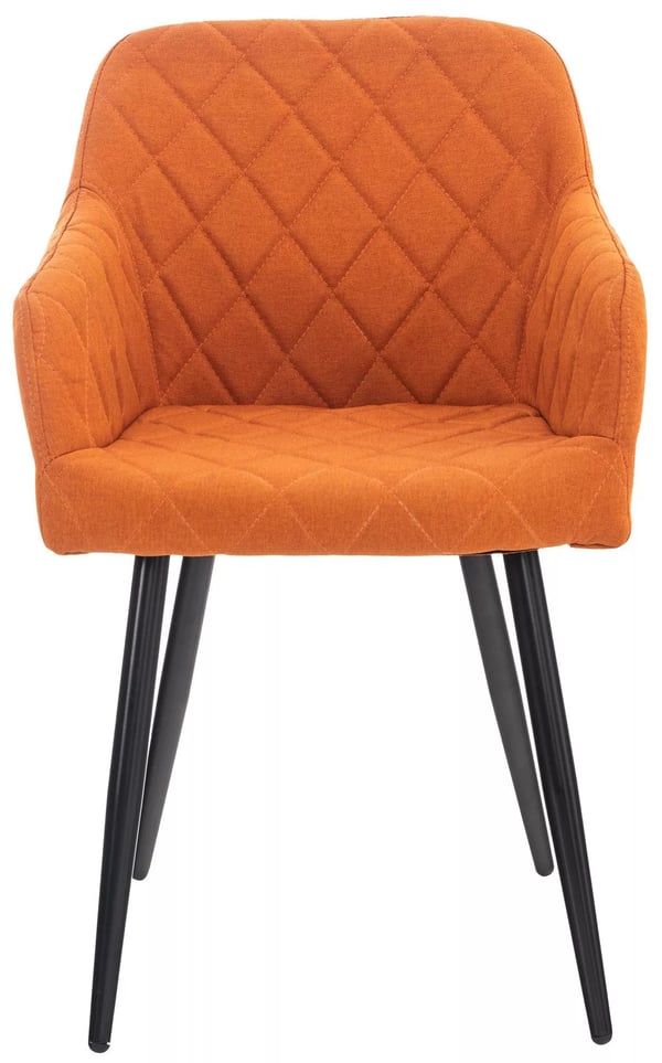 Oranssit Shila-kangastuolit, 2 kpl, Metallirunko