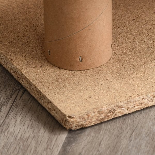 lemmikkieläinportaat, 4-portainen koiran luiska, irrotettava suojus, beige, lastulevy/plush, 60x35x44cm