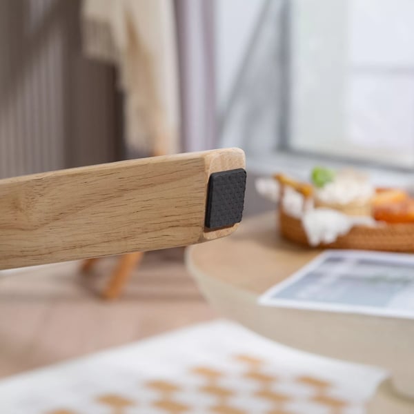 HOMCOM Lænestol i Polyesterfløjl, Cremhvid - Nordisk Design med Træramme