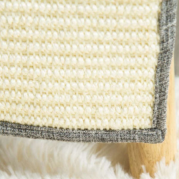 PawHut Kl8smattor 2-pack soffskydd f8r katter, Sisal, Gr8 130x45x0,3cm