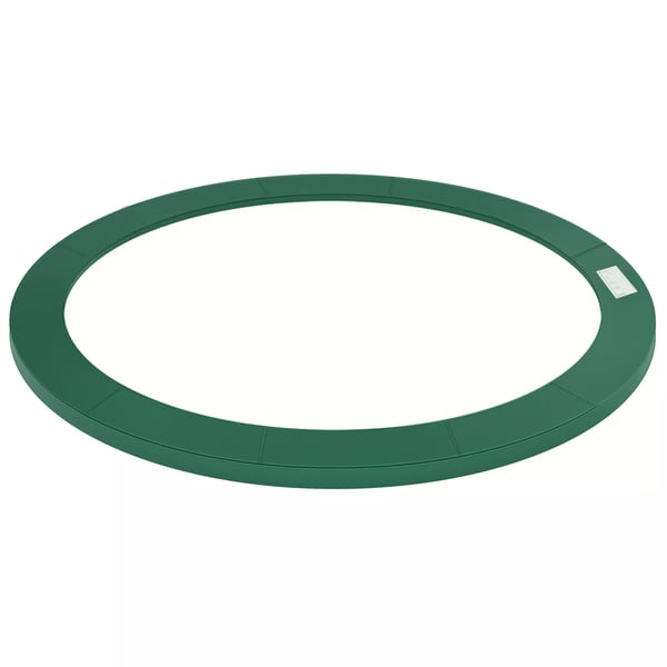 kantbeskyttelse trampolintilbehør, Ø 244 cm, vejrbestandig, PVC PE, grøn