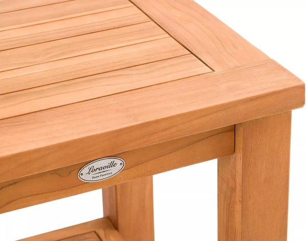 Keaton Teakwood Sivupöytä 45x45x50cm Puu (teak)