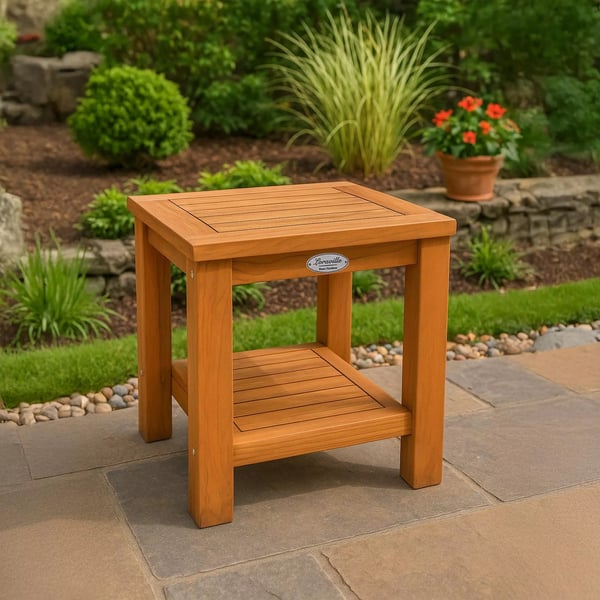 Keaton Teakwood Sivupöytä 45x45x50cm Puu (teak)