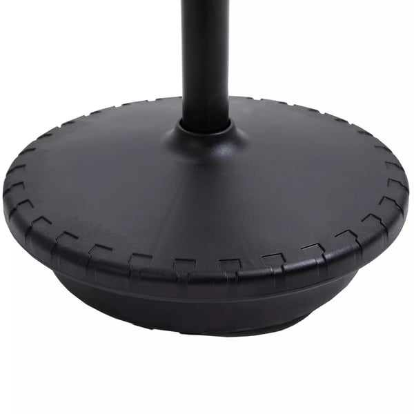 Vinsetto kontorstol med drejefunktion, ergonomisk skammel, højdejusterbar 65,5-83,5 cm, 120° vipbar, Grå