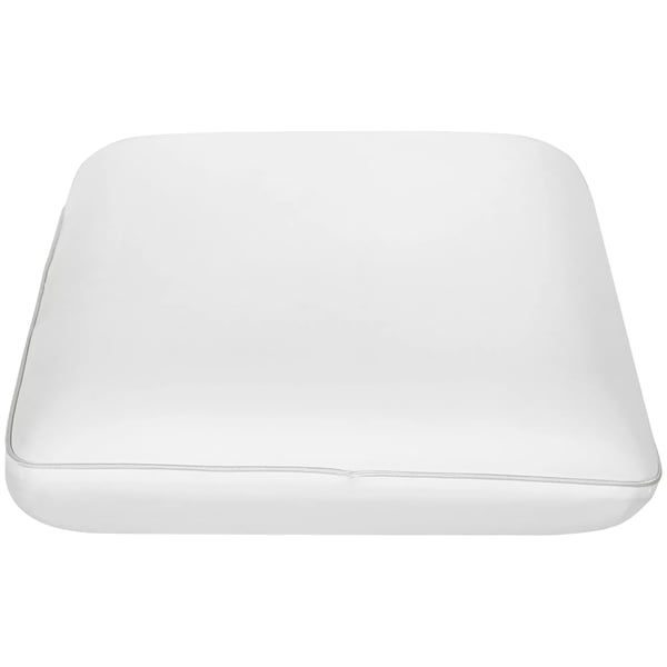 HOMCOM Memory-skum hovedpude, nakkepude med aftageligt betræk Ergonomisk 60 x 40 cm, cremefarvet