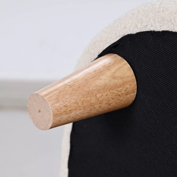 AIYAPLAY BFrnestol, Beige - Plysset SBstol med BjFrneFrer og FleecbetrFk