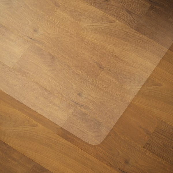 HOMCOM gulvbeskyttelsesmåtte, skridsikker, 1,5 mm tyk, 100 x 150 cm, gennemsigtig
