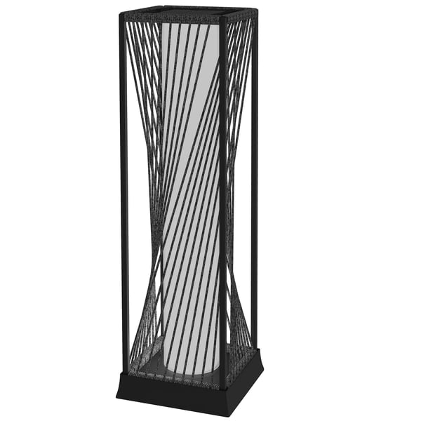 Solcellelampe PE-Rattan Grau m. Lyssensor, 25 LED IP44 Vandtæt, Havebelysning Solcellelampe PE-Rattan Grau m. Lyssensor, 25 LED IP44 Vandtæt, Havebelysning