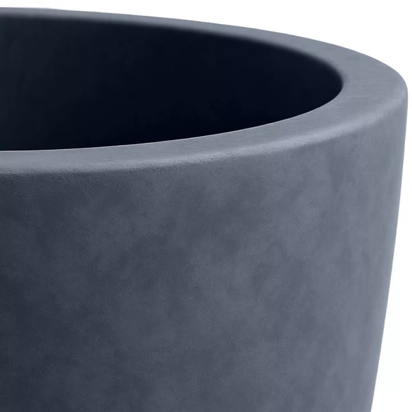 Fiberclay-istutusruukut, 2 kpl, antrasiitti