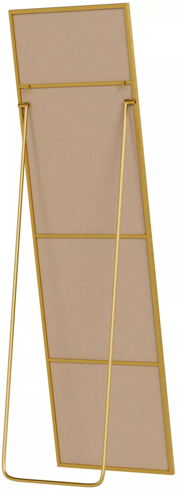Benicia Spejl 140x40 cm - Blank Guld Metalramme