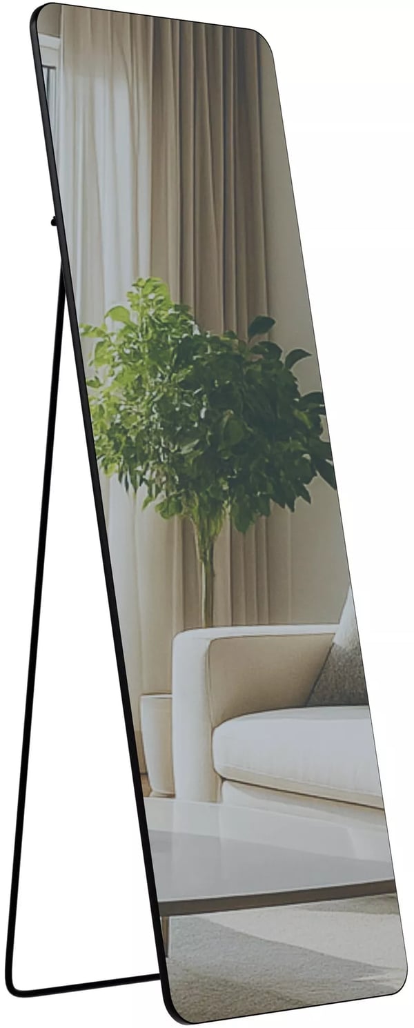 Gurnee Pölypeili 150x50 cm Musta Metalli Lasi
