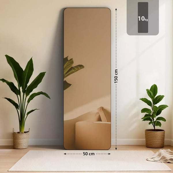 Gurnee Pölypeili 150x50 cm Musta Metalli Lasi