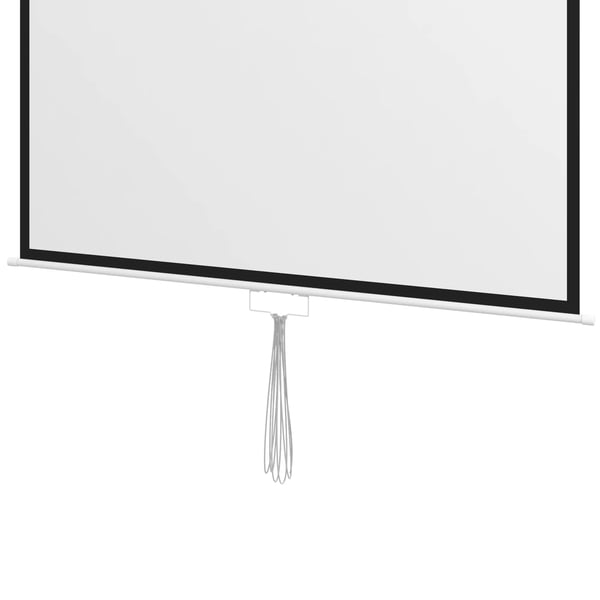Projektionsdug 178 x 178 cm 99" 1:1 HD 4K til hjemmekino og kontorpresentasjoner