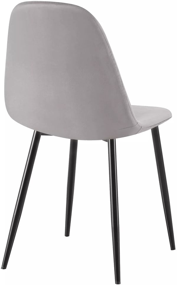 4 kpl Napier samettiruokapf`dantuolisarja, harmaa, metallirunko